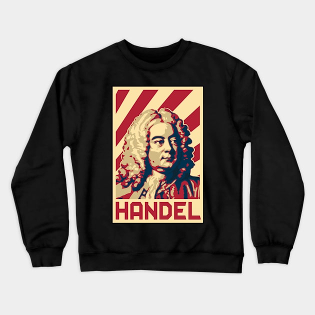 Handel Retro Crewneck Sweatshirt by Nerd_art